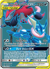 Greninja & Zoroark Tag Team GX - 200/214 - Full Art Ultra Rare
